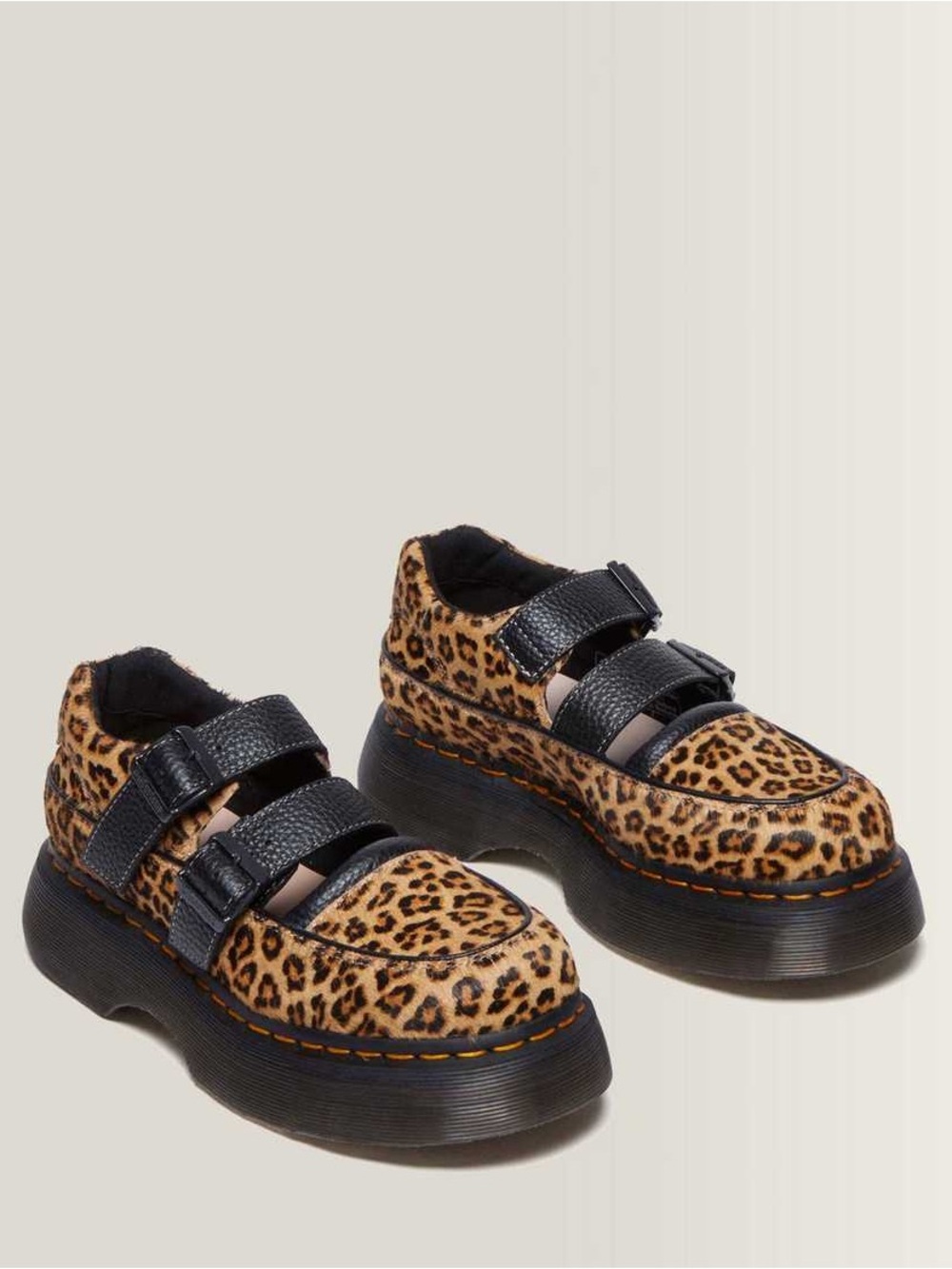 Dr Martens BUZZ LEOPARD MARY JANE SHOES Leopard size 9 - Picture 7 of 11